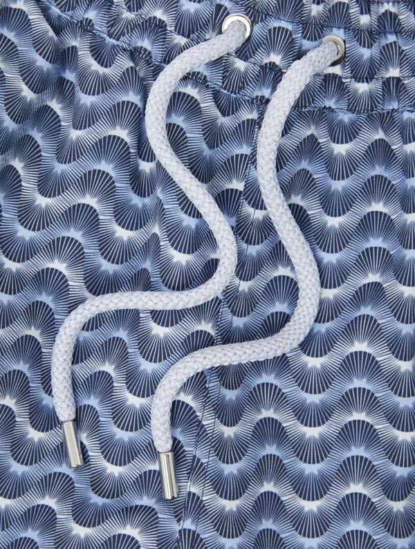 frescobol carioca RAIO DO SOL RIO SPORT SWIM Chambray Blue & Charcoal Blue