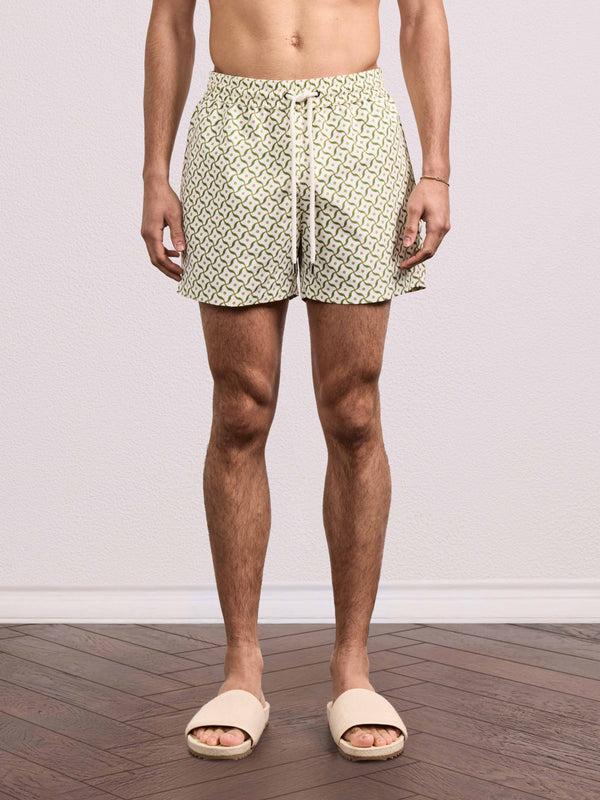 Frescobol Carioca RIO SPORT LOTUS SWIM Ivory & Parakeet Green