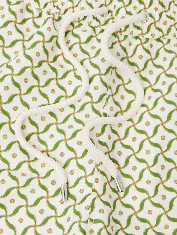 frescobol carioca RIO SPORT LOTUS SWIM Ivory & Parakeet Green