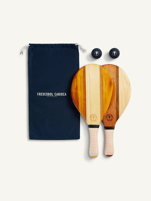 Frescobol Carioca TRANCOSO BEACH BAT SET Blush Pink