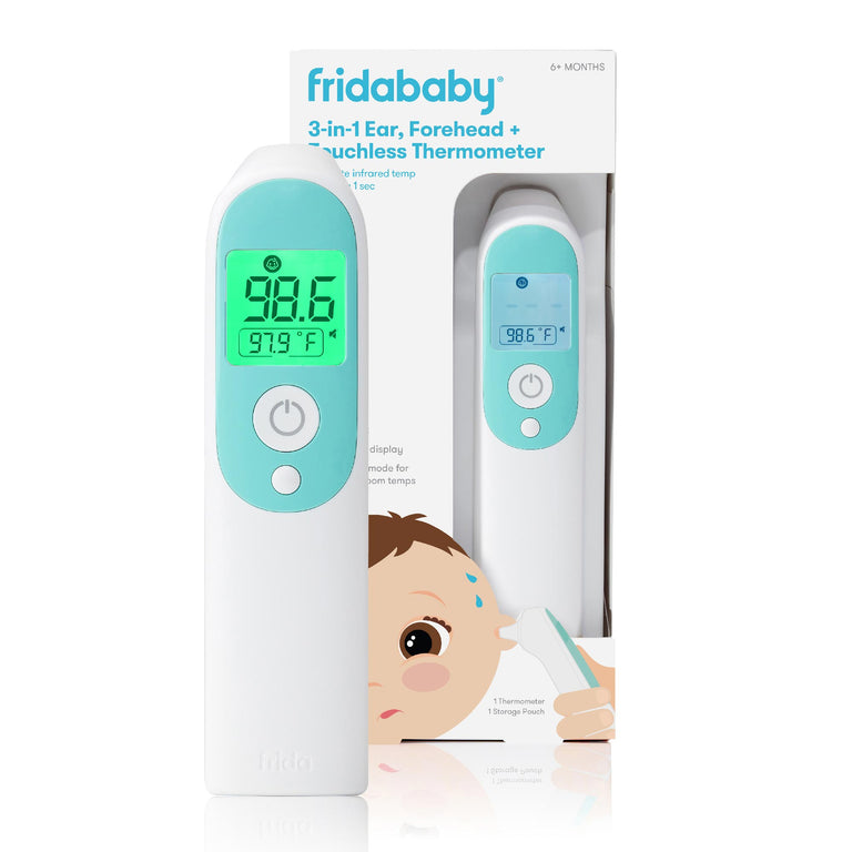frida 3-in-1 Ear Forehead + Touchless Infrared Thermometer