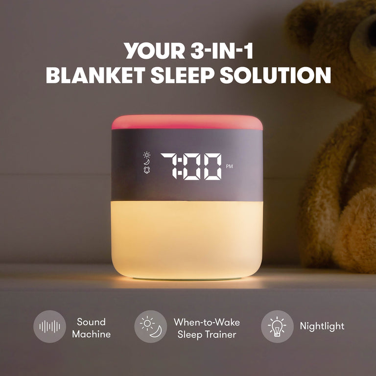 Frida 3-in-1 Sound Machine + When-To-Wake™ Clock + Nightlight