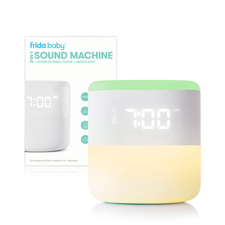 frida 3-in-1 Sound Machine + When-To-Wake™ Clock + Nightlight