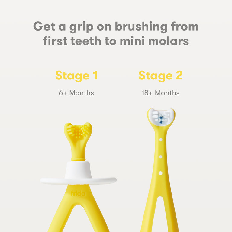 Frida Grow-With-Me Training Toothbrush Set