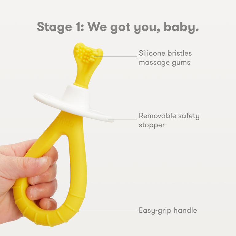 Frida Grow-With-Me Training Toothbrush Set