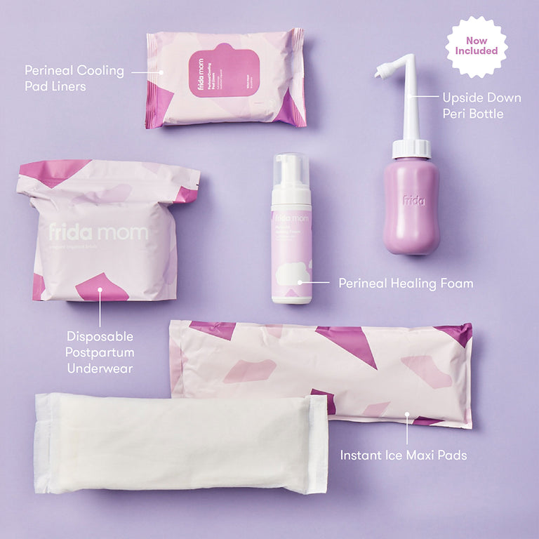 Frida Postpartum Recovery Essentials Kit With Peri Bottle