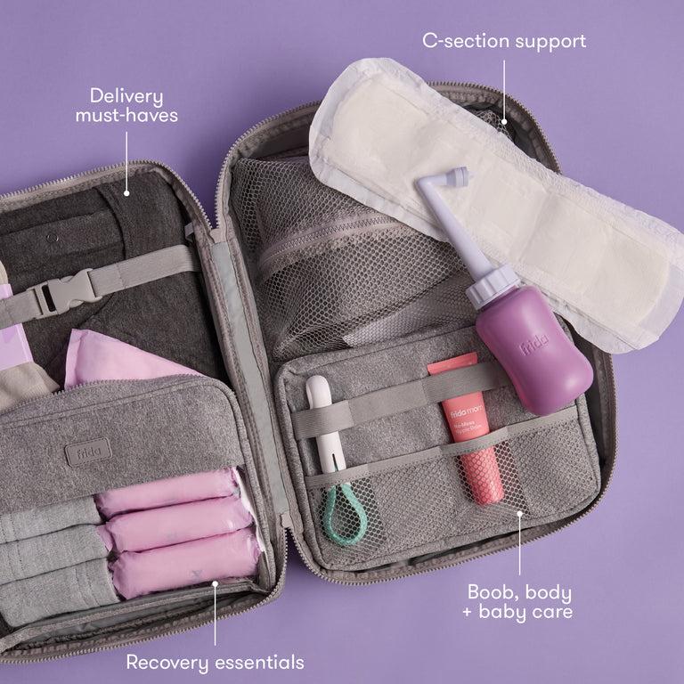 Frida Pre-Packed Hospital & Diaper Bag For C-Section Delivery
