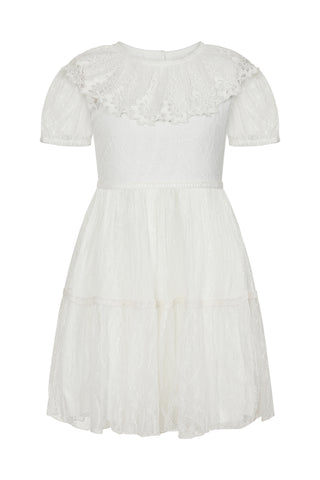 Frock & Frill Amabella Lace Dress With Frill Collar