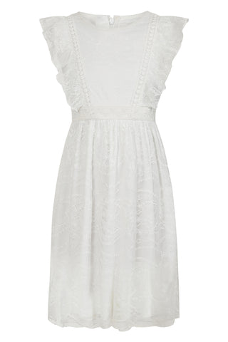 Frock & Frill Annie Lace Dress With Frill Detail