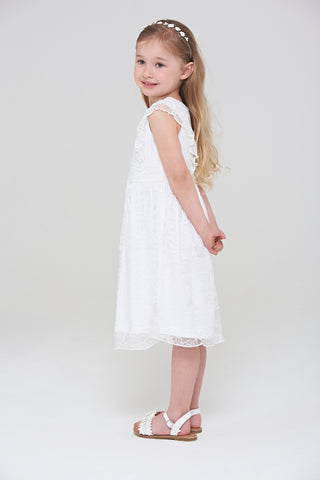 Frock & Frill Annie Lace Dress With Frill Detail