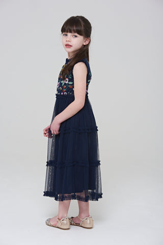 Frock & Frill Aubrey Floral Embroidered Dress