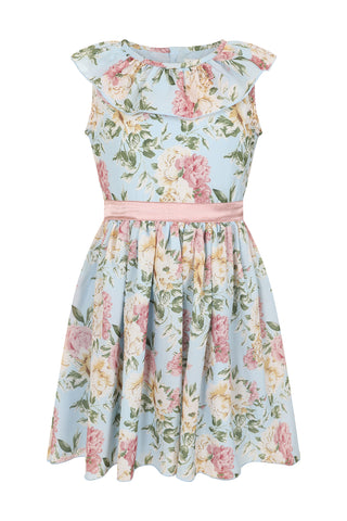 Frock & Frill Billie Floral Print Dress With Collar