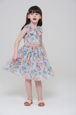 Frock & Frill Billie Floral Print Dress With Collar