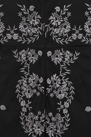 Frock & Frill Colden Embroidered Hanky Hem Dress