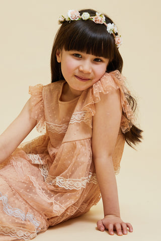 Frock & Frill Corabelle Ruffled Lace Dress