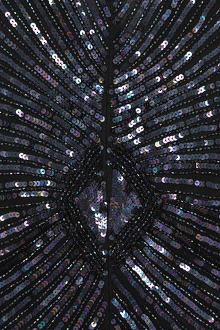 Frock & Frill Irene Black Embellished Maxi Dress