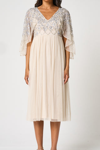 Frock & Frill Kathryn Sequin Midi Dress