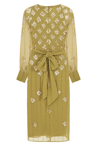 Frock & Frill Laurie Willow Sequin Midi Dress