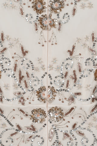 Frock & Frill Liana Floral Embellished Maxi Dress