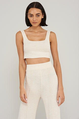 Frock & Frill Lounge Square Neck Crop Top [Final Sale]