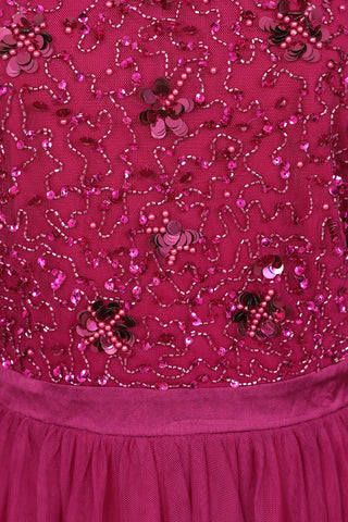 Frock & Frill Martha Embellished Bodice Midi Dress