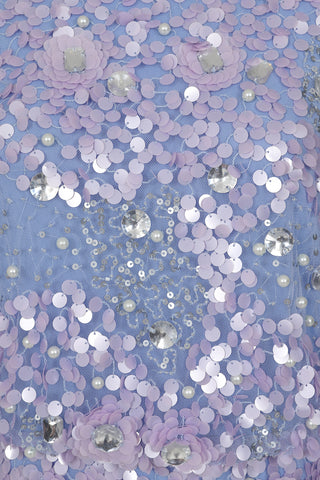 Frock & Frill Myra Floral Embellished Midi Dress