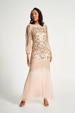 frock & frill Odette Embellished Maxi Dress
