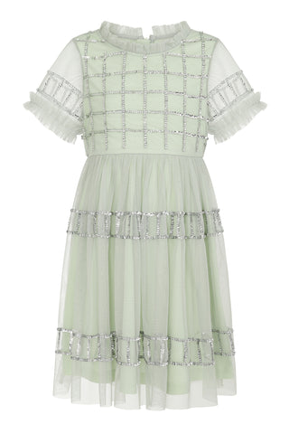 Frock & Frill River Seafoam Sequin Dress