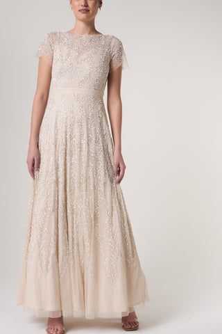 Frock & Frill Thirza Embellished Maxi Dress