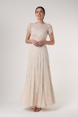 Frock & Frill Thirza Embellished Maxi Dress