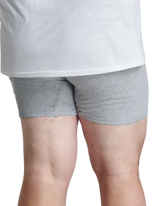 Fruit Of The Loom Big Men's CoolZone® Fly Boxer Briefs Black 7 Pack