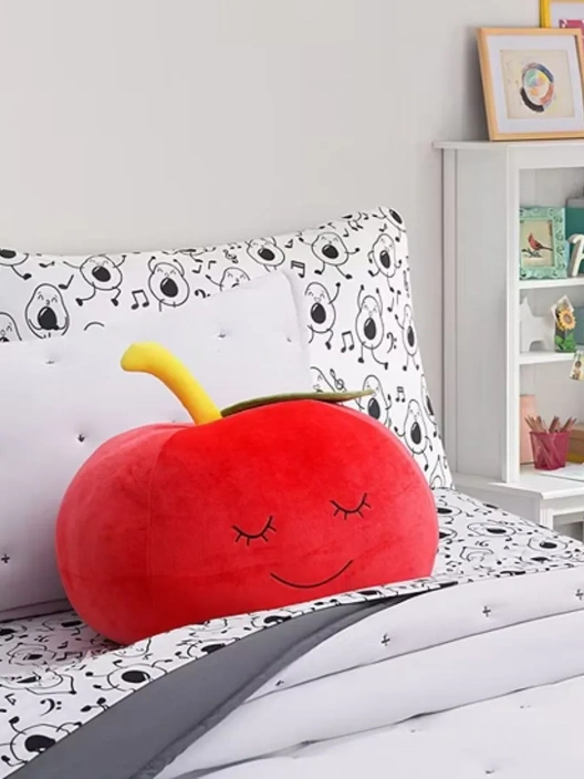 fruit of the loom Apple Throw Pillow