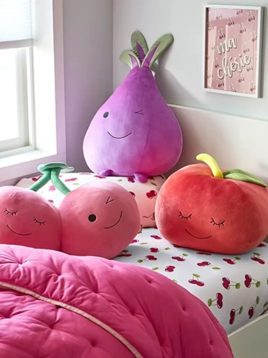 fruit of the loom Beet Throw Pillow