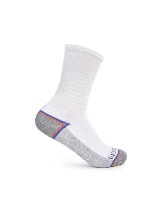 Fruit Of The Loom Girls' Recycled Crew Sock 12 Pack