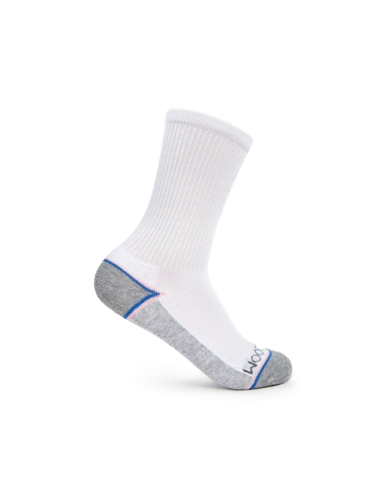 Fruit Of The Loom Girls' Recycled Crew Sock 12 Pack