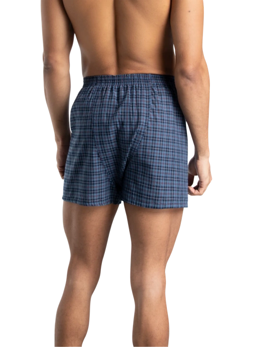 Fruit Of The Loom Men's Boxers Tartan 3 Pack