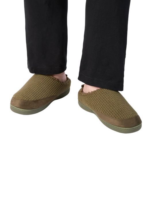 Fruit Of The Loom Men's Fleece Waffle Clog