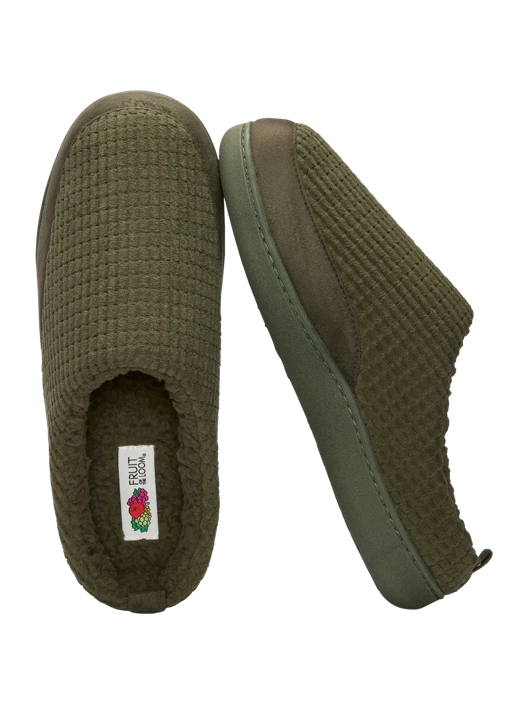 fruit of the loom Men's Fleece Waffle Clog fruit of the loom Men's Fleece Waffle Clog