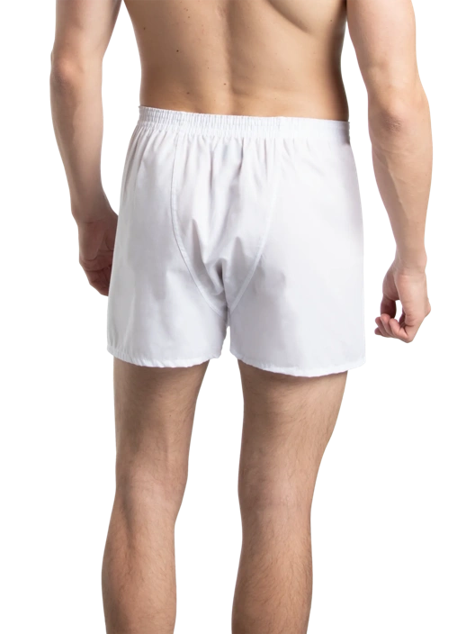 Fruit Of The Loom Men's Woven Boxers White 5 Pack