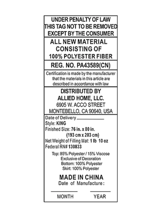 Fruit Of The Loom Ultra Comfort Mattress Pad