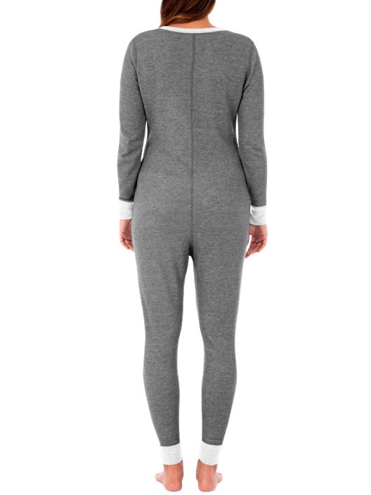 Fruit Of The Loom Women's Waffle Unionsuit