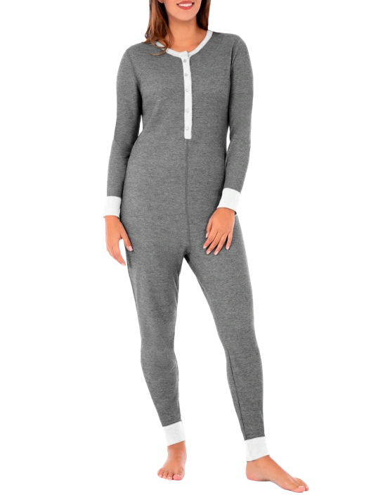 Fruit Of The Loom Women's Waffle Unionsuit
