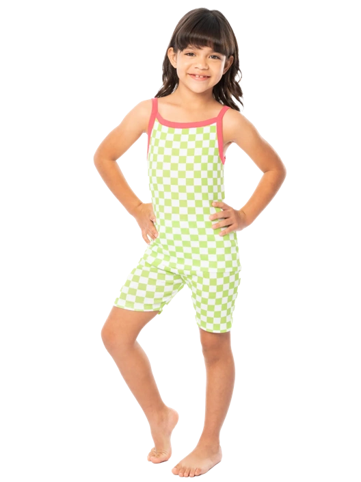 Fruit Of The Loom Girls' Energize Snug Fit Pajama 4 Piece Sleep Set