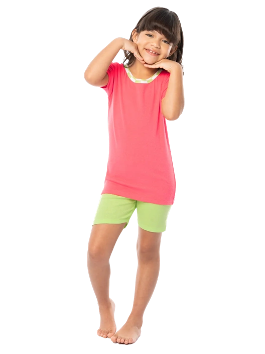 fruit of the loom Girls' Energize Snug Fit Pajama 4 Piece Sleep Set fruit of the loom Girls' Energize Snug Fit Pajama 4 Piece Sleep Set