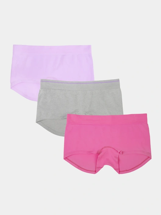 fruit of the loom 'Hey Shorty' Seamless Boyshort 3 Pack