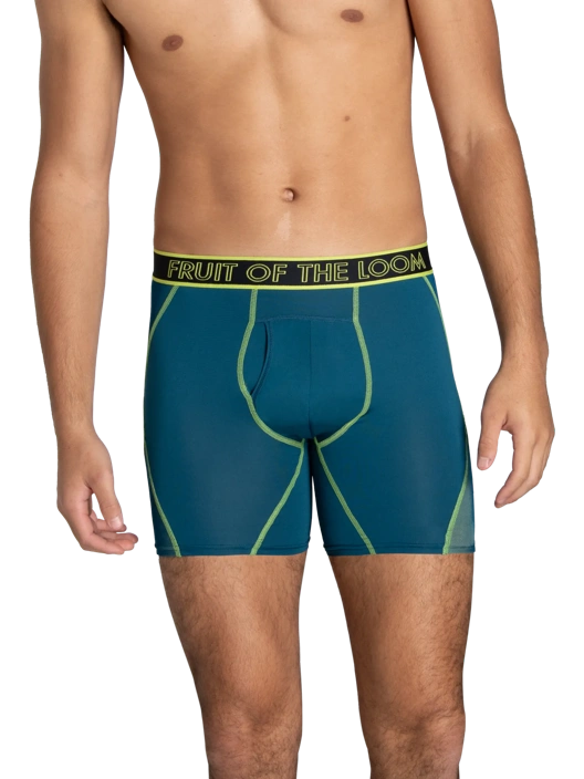 Fruit Of The Loom Men's 360 Stretch Max Flex Zones Boxer Brief​