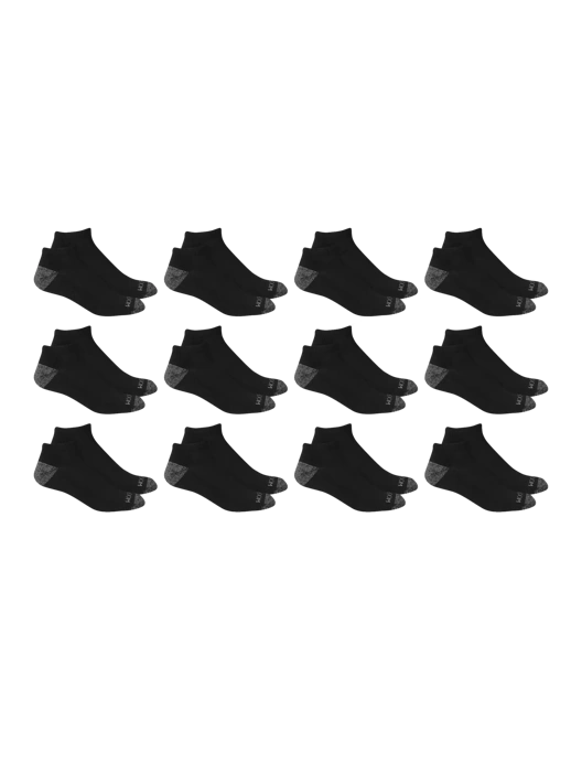 fruit of the loom Men's Dual Defense® Low Cut Socks 12 Pack fruit of the loom Men's Dual Defense® Low Cut Socks 12 Pack