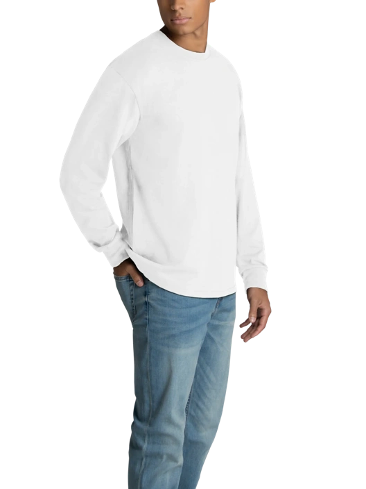 Fruit Of The Loom Men's Eversoft®  2 Pack Long Sleeve T-shirt