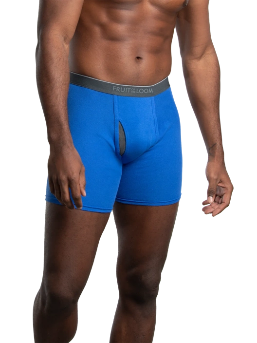 Fruit Of The Loom Men's EverSoft® CoolZone® Assorted Boxer Briefs 5 Pack