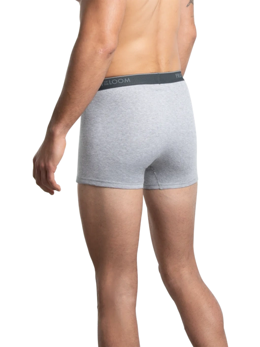 Fruit Of The Loom Men's EverSoft®  CoolZone® Assorted Boxer Briefs Extended Sizes 4 Pack